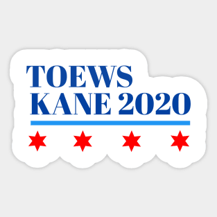 Toews kane 2020 t shirt Sticker